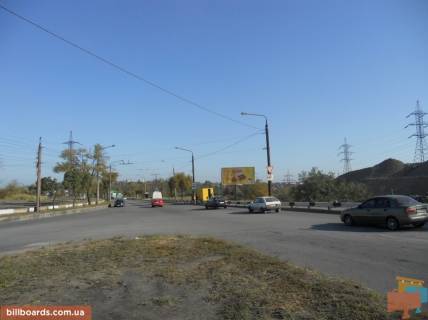 Билборд A в Запорожье 107_Запорожье_Северное Шоссе, ул Демократическая, от центра фото 1