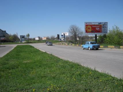 Білборд, Бігборд (Борд)  A у Запоріжжі 092_Запорожье_ Проспект Інженера Преображенського (Просп. Радянський) /пр.Юбилейный, круг, в центр (рядом см АМСТОР) Фото 1