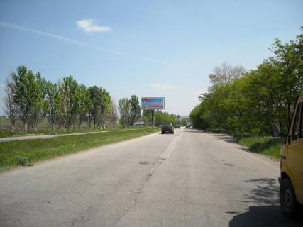 Білборд, Бігборд (Борд)  A у Запоріжжі 117_Запорожье_ул.Тиражная 600м от трассы -въезд в город Фото 1