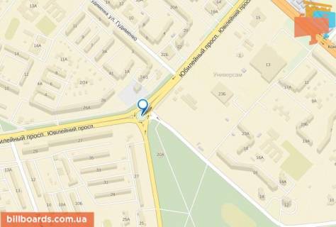 Prismatron, Prism A in Zaporizhzhya, 3х6  325_Zaporoz'e_pr Ubilejnyj, St.Zap. kazacestva, (na Ubilejnyj, rynok) - 271 scheme