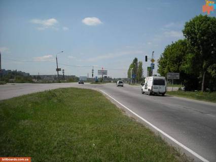 Білборд, Бігборд (Борд)  A у Запоріжжі, 3x6  146_Запорожье_ул.Тиражная 110м от выезда в Осипенкосвкий микрорайон  -выезд из города Фото 1
