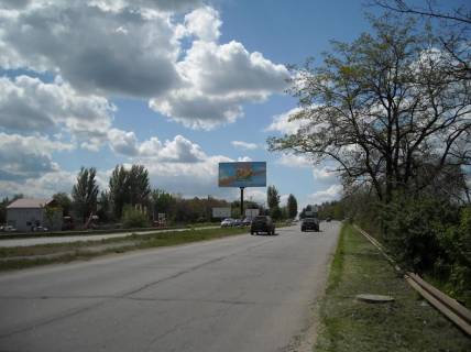 Білборд, Бігборд (Борд)  A у Запоріжжі, 3x6  126_Запорожье_ул.Тиражная 80м от торгбазы -выезд из города Фото 1