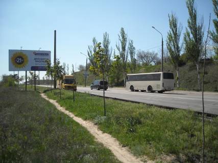 Билборд B в Запорожье 040_Запорожье_Заднепровская / Проспект Інженера Преображенського (Просп. Радянський), выезд с моста Інженера Преображенського фото 1