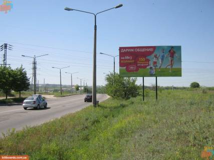 Billboard A in Zaporizhzhya, Щит 3х6.12  044_Zaporizza_st. Istomina/Hortic'ke sose Photo 1