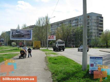 Билборд B в Запорожье, 3x6  077_Запорожье_ул.Энтузиастов фото 1