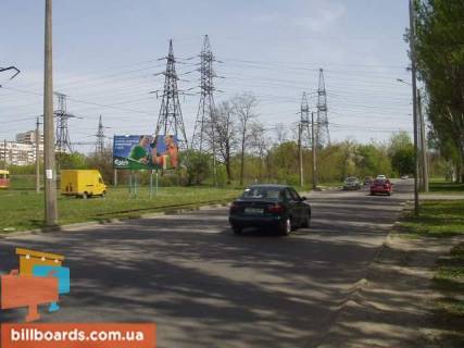 Билборд B в Запорожье, Щит 2.95х5.95  006_Запорожье_ул.Магистральная/тр. Москва-Симферополь. Выезд на Аэропорт фото 1