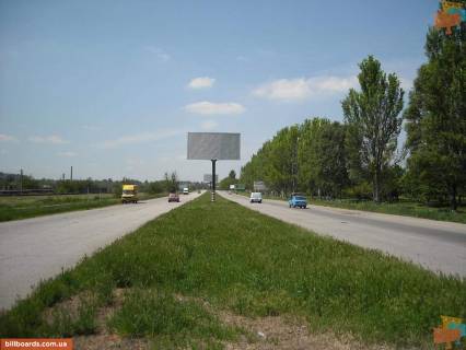 Билборд A в Запорожье, 3x6  144_Запорожье_ул.Тиражная 80от выезда из НИИ "Масленичных культур"-выезд из города фото 1