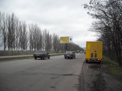 Билборд A в Запорожье, 3x6  111_Запоріжжя_ул.Тиражная  -въезд в город Первый щит фото 1