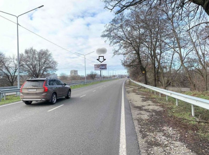 Билборд + в Запорожье, 3x6  150_Запоріжжя_ул.Тиражная 150м от выезда в Осипенкосвкий микрорайон  -выезд из города фото 1