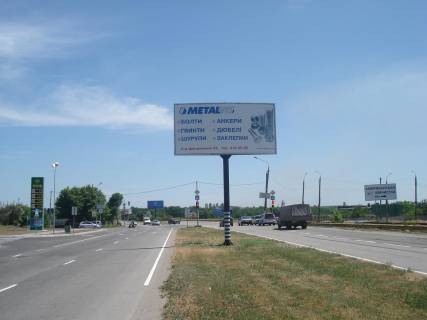 Билборд A в Запорожье 145_Запорожье_ул.Тиражная 110м от въезда в Осипенкосвкий микрорайон  -въезд в город фото 1