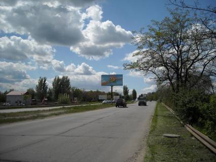 Білборд, Бігборд (Борд)  A у Запоріжжі 126_Запорожье_ул.Тиражная 80м от торгбазы -выезд из города Фото 1