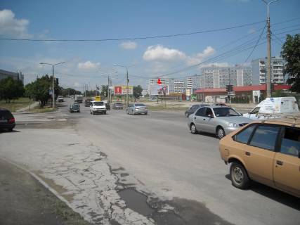 Білборд, Бігборд (Борд)  A у Запоріжжі 072_Запорожье_Хортицкое шоссе / ул.Маршала Судца - рынок Фото 1