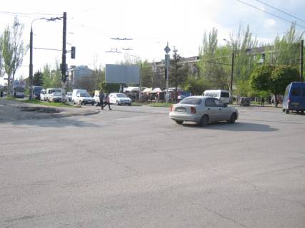 Білборд, Бігборд (Борд)  A у Запоріжжі, 3x6  063_Парамонова д 10 / вул Закарпатського Легіону (Комарова) (по дорозі на піски) Фото 1
