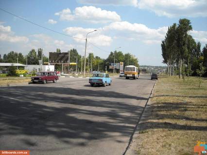 Билборд B в Запорожье, 3x6  037_Запорожье_ул Запорожского казачества / Энтузиастов фото 1