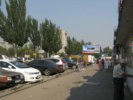 Билборд A в Запорожье 064_Запорожье_Александровский рынок-ул.Чумаченко/ Європейська вул. (Колиш. Малиновського вул.)- 1.1 фото 1