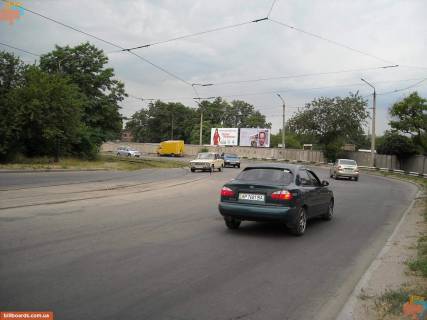 Билборд A в Запорожье 156_Запорожье_ул Иванова, ул Магистральная, ж/д переезд, левый фото 1