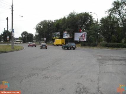 Билборд A в Запорожье, Щит 3х5.95  016_Запоріжжя_Кільцева трансп. розв'язка Південне шосе /вул.Діагональна, правий фото 1