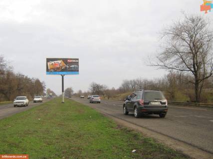Билборд A в Запорожье, 3x6  151_Запорожье_ул.Тиражная 250м от въезда в Осипенкосвкий микрорайон  -въезд в город фото 1