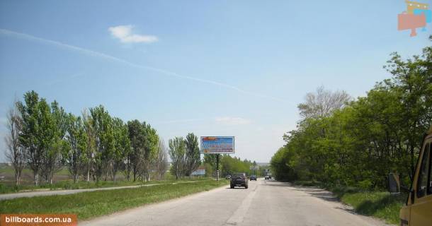 Білборд, Бігборд (Борд)  A у Запоріжжі, 3x6  117_Запорожье_ул.Тиражная 600м от трассы -въезд в город Фото 1