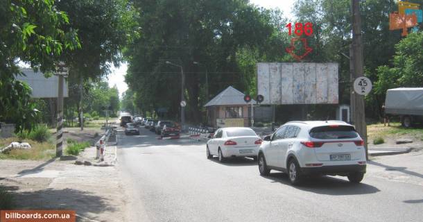 Білборд, Бігборд (Борд)  A у Запоріжжі, Щит 3х6.12  186 Запорожье  Верхняя (жд переезд) НОВЫЙ Фото 1