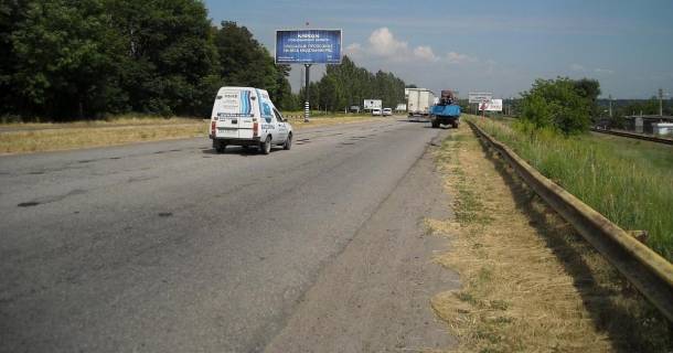 Билборд A в Запорожье, 3x6  137_Запорожье_ул.Тиражная 60м от выезда в п.Солнечный-въезд в город  фото 1