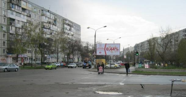 Білборд, Бігборд (Борд)  A у Запоріжжі, Щит 3х6.12  171_Заднепровская ул Гудыменко  Фото 1