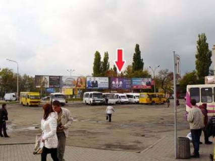 Билборд A в Павлограде, 3х6  вул. Полтавська - вул. Дніпровська (Автостанція, АЗС ) фото 1