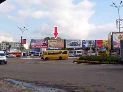 Билборд A в Павлограде, 3х6  вул. Полтавська - вул. Дніпровська (Автостанція, АЗС ) фото 1