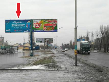 Билборд B в Павлограде, 3х6  вул. Дніпровська, 129 (Центр, Варус, поворот на вул. Богуна Івана) фото 1