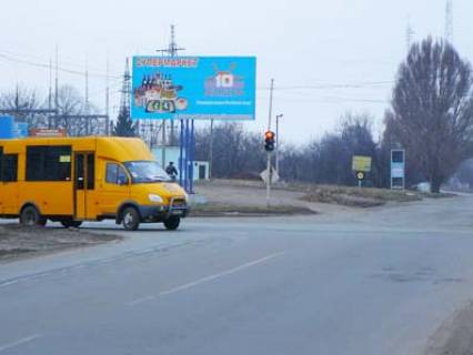 Билборд B в Лозовой, 3х6  Димитрово , вул. Кооперативна, 18 фото 1
