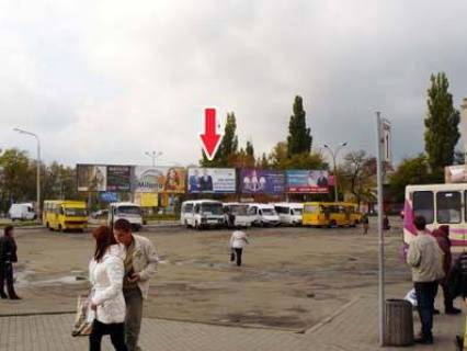 Билборд A в Павлограде, 3х6  вул. Полтавська - вул. Дніпровська (Автостанція, АЗС ) фото 1