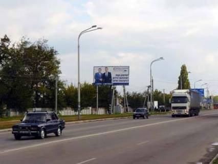 Билборд B в Павлограде, 3х6  вул. Дніпровська,361 - вул. Слов'янська (РТС, СШ №20) фото 1