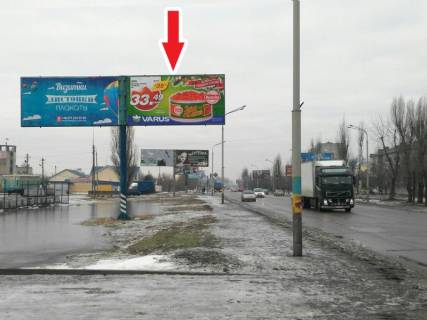 Билборд B в Павлограде, 3х6  вул. Дніпровська, 129 (Центр, Варус, поворот на вул. Богуна Івана) фото 1