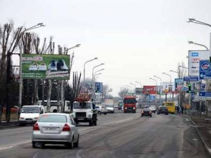 Билборд B в Павлограде, 3х6  вул. Дніпровська, 119 - вул. Євгена Панченко (Добролюбова) (Міськгілка, ЦЕНТР) фото 1