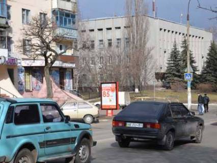 Ситилайт B в Павлограде, 1,2x1,8  вул. Центральна (Міськгілка, салон Посмішка, ЦЕНТР) фото 1