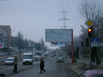 Билборд A в Николаеве, 3x6  Ігоря Бедзая вул. (Чкалова) - Маріупольська вул. (Московська) ст А фото 1