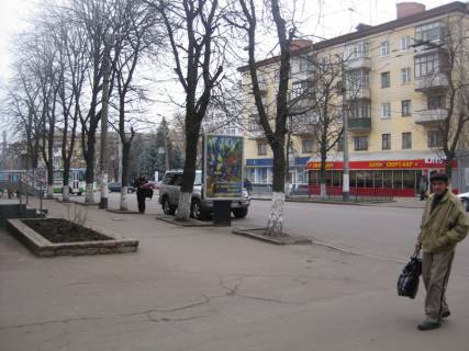 Ситилайт B в Житомире, 1,2х1,8  вул. Тетральна (бізнес центр Нотаріуси) ст.Б фото 1