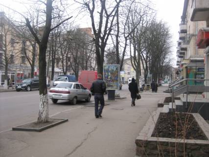 Ситилайт A в Житомире, 1,2х1,8  вул. Тетральна (бізнес центр Нотаріуси) ст.А фото 1