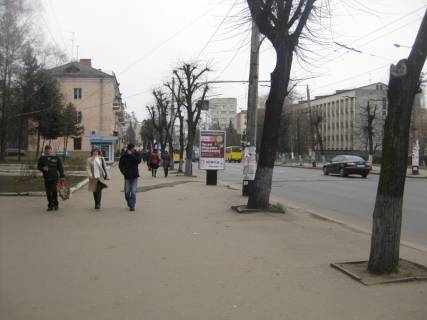 Ситилайт B в Житомире, 1,2х1,8  вул. Бердичівська №1 (кафе Рудь, Педуніверситет) ст.Б фото 1