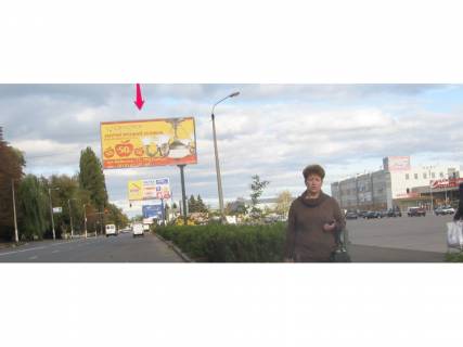 Билборд A в Житомире, 3х6  вул.Михайла Грушевського (Котовського ) 77 (ТРЦ Глобал, м-т АШАН) ст.А фото 1