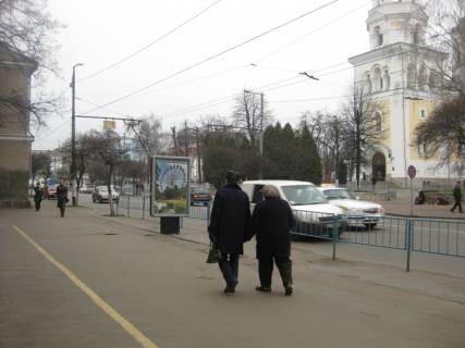 Ситилайт B в Житомире, 1,2х1,8  вул. Перемоги №2 (офіс ЮРЕКСа, банк Національний кредит) ст.Б фото 1