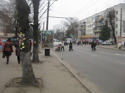 Ситилайт B в Житомире, 1,2х1,8  вул. Бердичівська (магазин Єва,зупинка Довженко) ст.Б фото 1
