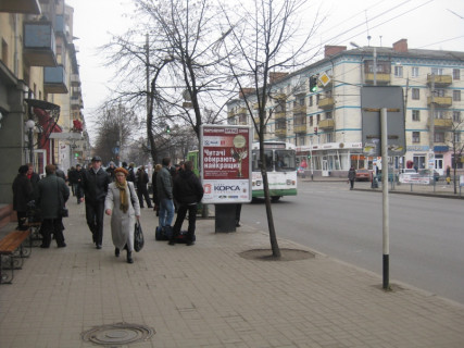 Citylight B in Zhytomyr st. Kiivs'ka No1 (m-n Sumki, zupinka Hlibna) st.B Photo 2