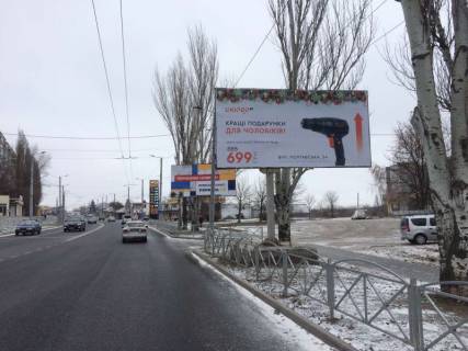 Билборд A в Кропивницкий (Кировоград), 3x6  вул.Полтавська фото 1