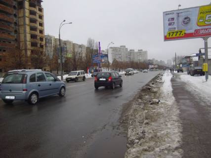 Білборд, Бігборд (Борд)  B у Києві Харківське шосе / вул. Вірменська  в’їзд Фото 1