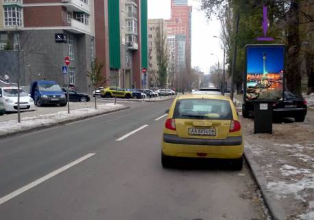 Ситилайт A в Киеве, 1,2 X 1,8 м  вул. Ковпака, 8 / вул. Філатова, Французкий Квартал, Бульвар Фонтанов фото 1