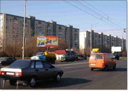 Білборд, Бігборд (Борд)  B у Києві вул. Братиславська, 13 біля Епіцентру Фото 1