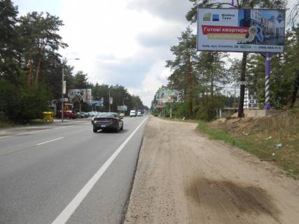 Билборд A в Киеве Гостомельське шосе, 24700, вул. Шевченка, ЖК "Парктаун" фото 1