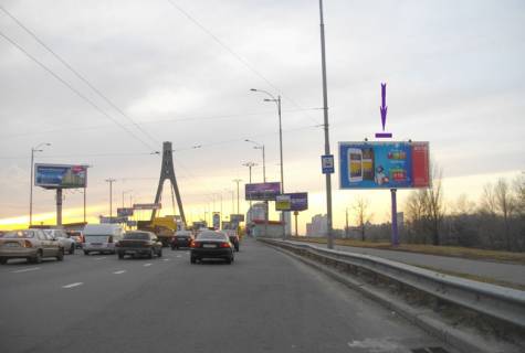Призма A в Киеве Московський міст / просп. Романа Шухевича (Генерала Ватутіна) у напр. до центру - 270687 фото 1