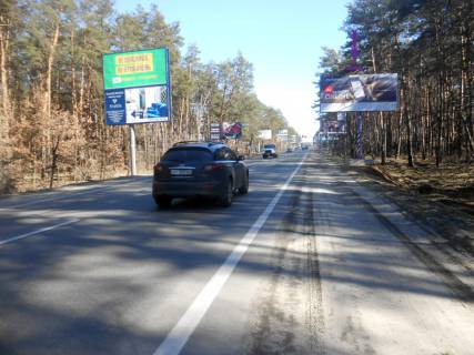 Билборд A в Киеве Гостомельське шосе, 25100, вул. Шевченка, напрямок на Київ фото 1